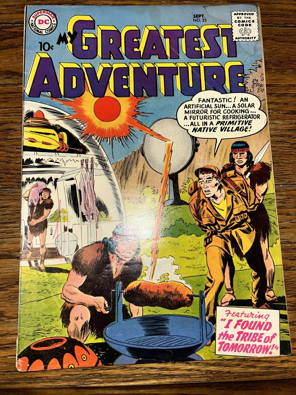 My Greatest Adventure Comic #23 September 1958 Good/Fair Cond/ See Description