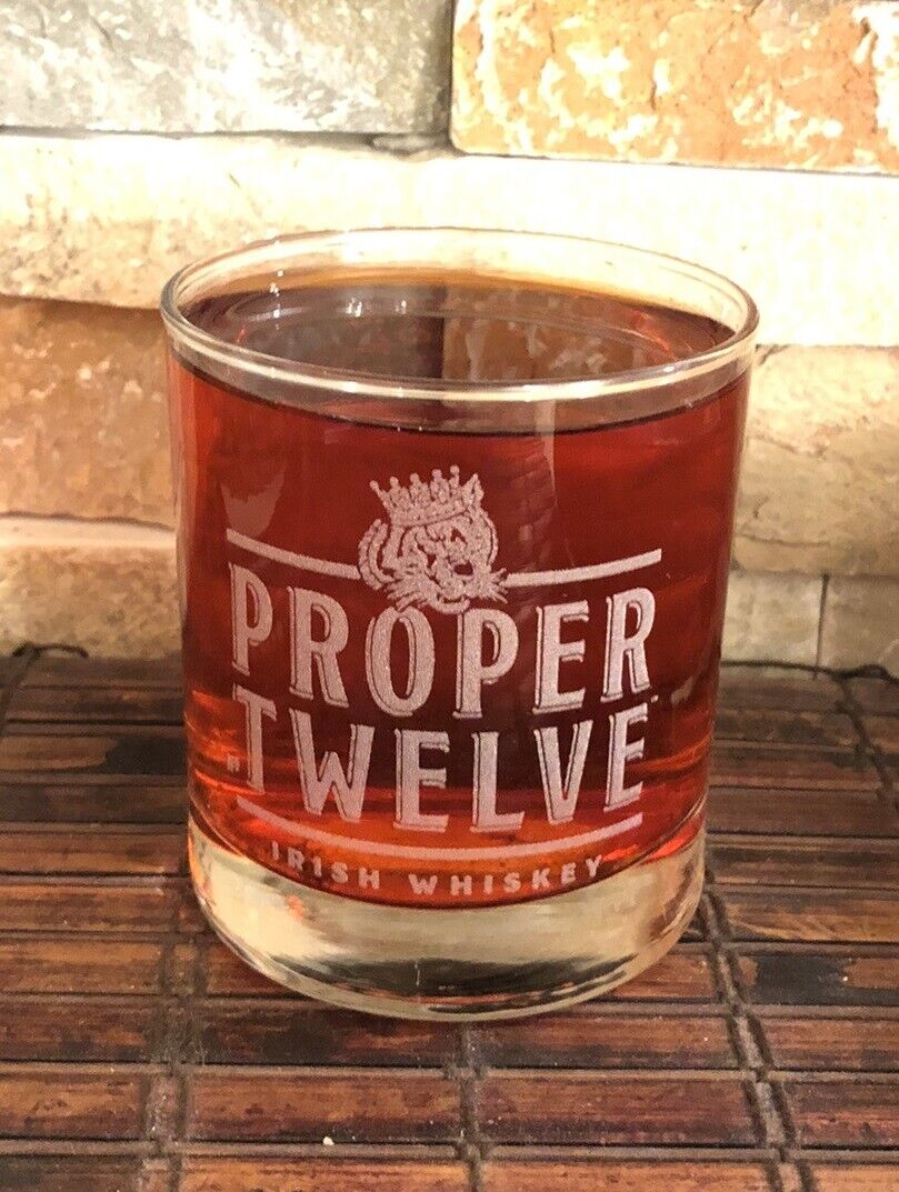 PROPER NUMBER TWELVE Collectible Whiskey Glass