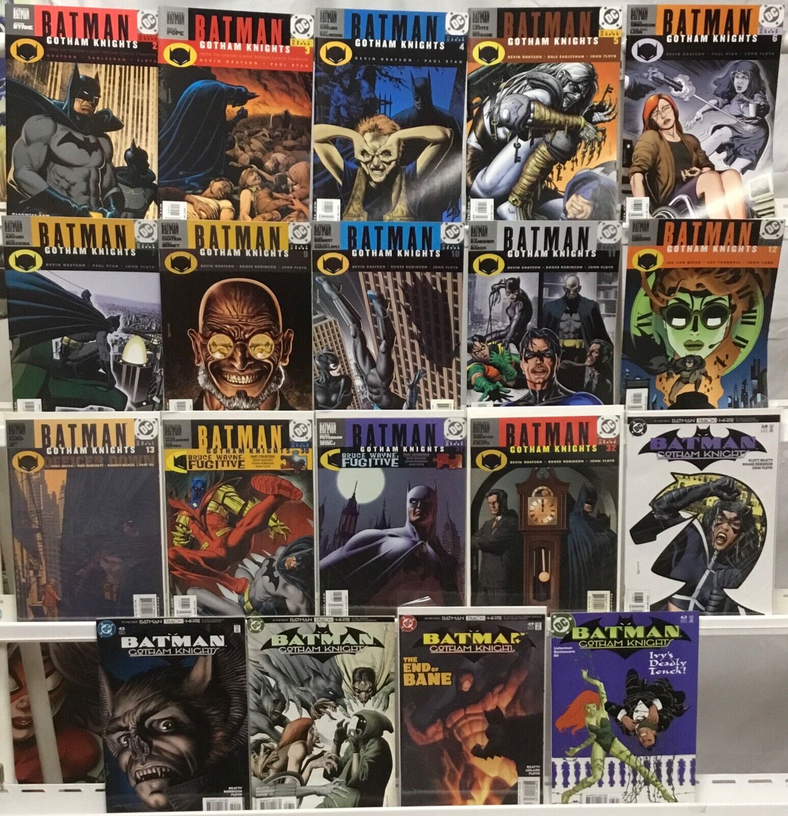 DC Comics Batman Gotham Knights Comic Book Lot of 19 Issues