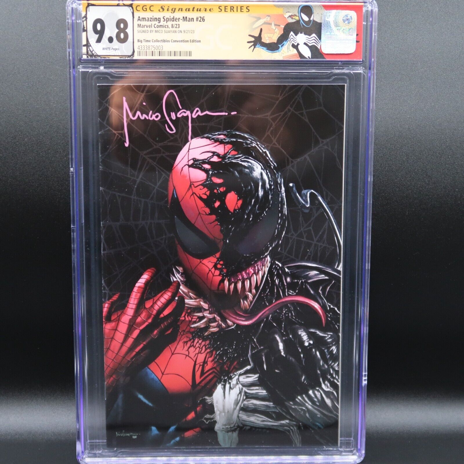 Spider-Man: Spider's Shadow #1 -🗝️ Suayan Variant Cover B - CGC SIGNATURE