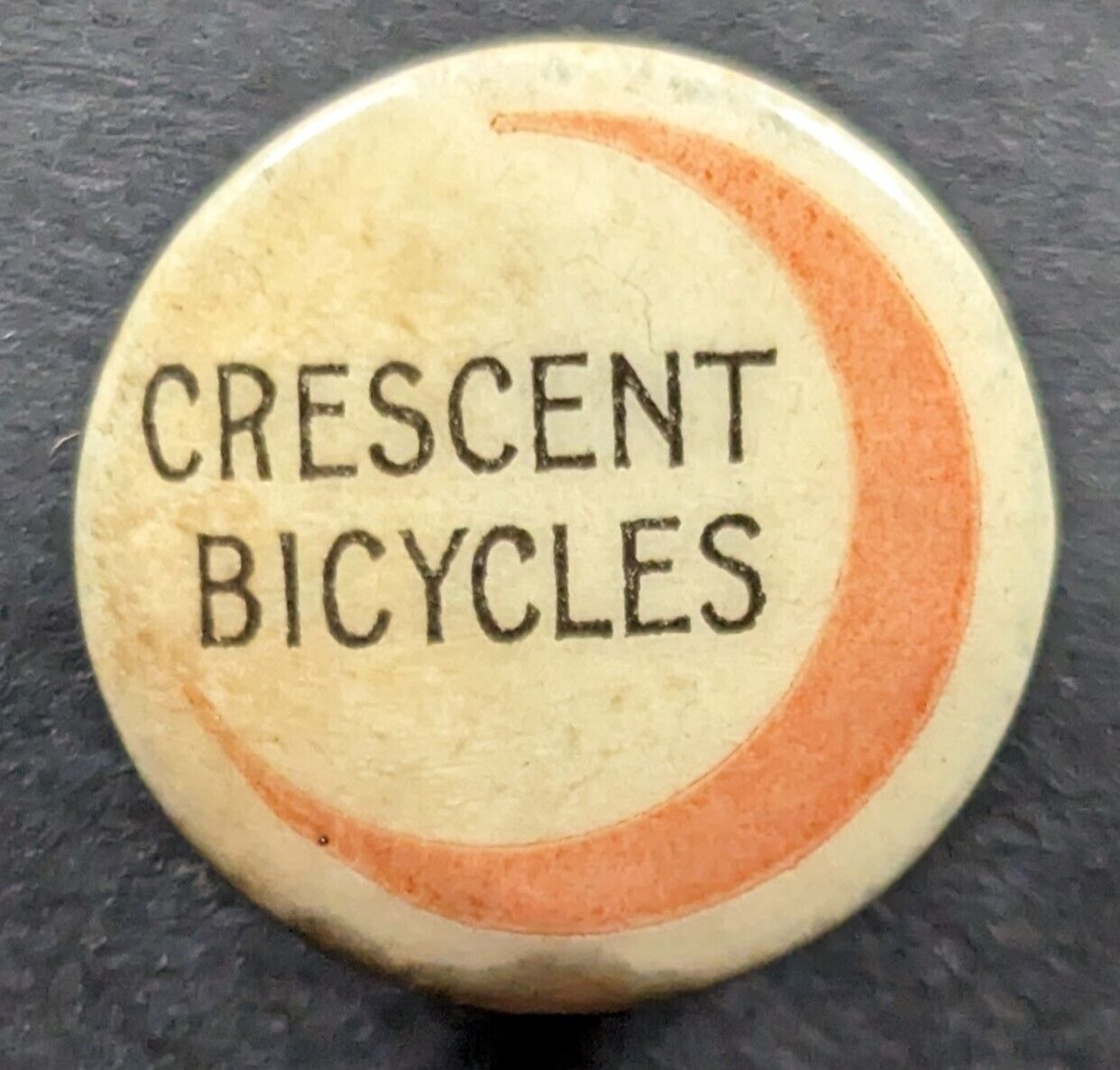 Antique 1890's-1910 Crescent Bicycle Stud Button Pin