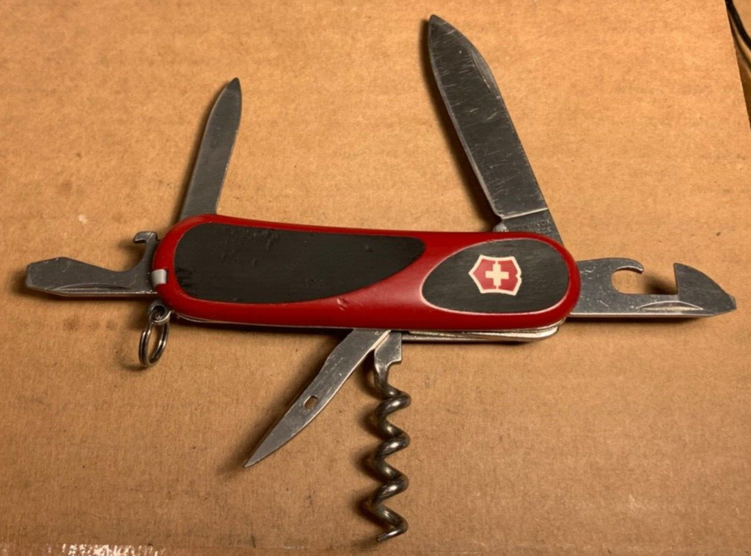 Victorinox Evolution Grip 10 Swiss Army Knife - Red