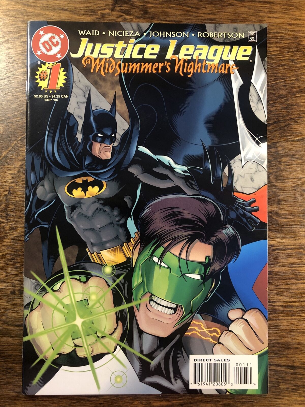 Justice League A Midsummer's Nightmare #1 Comic 1996 DC Waid Nicieza