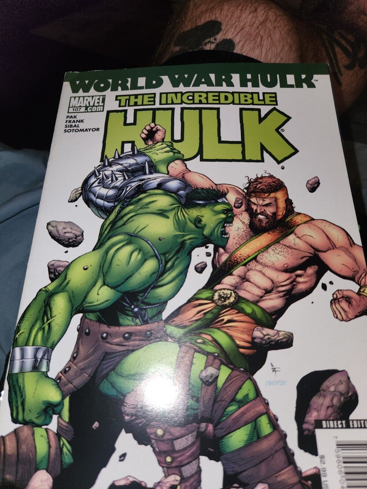 The Incredible Hulk World War Hulk #10 