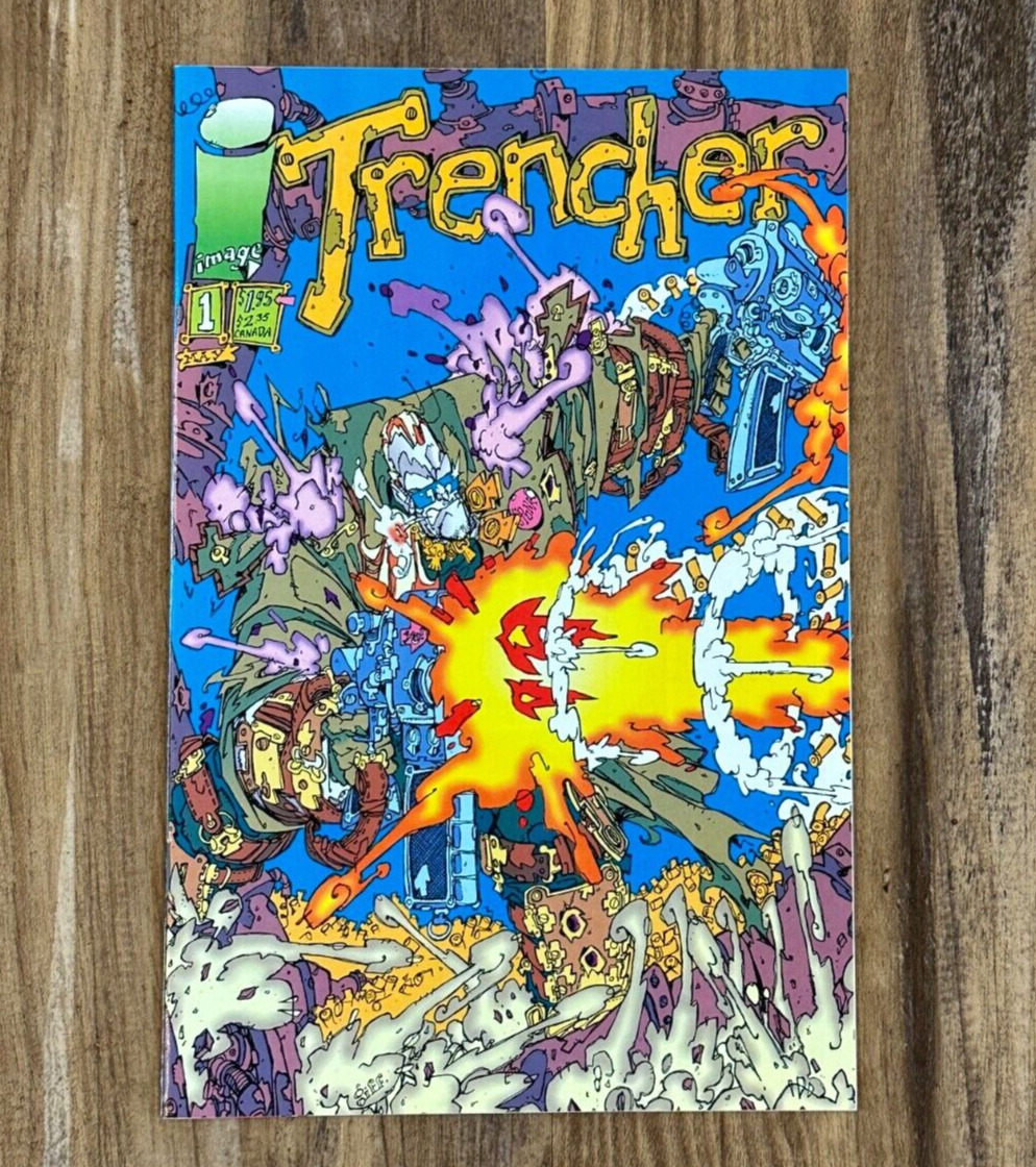 Trencher #1 (Image Comics, 1993) 1st Print Limited Series Keith GIffen RARE