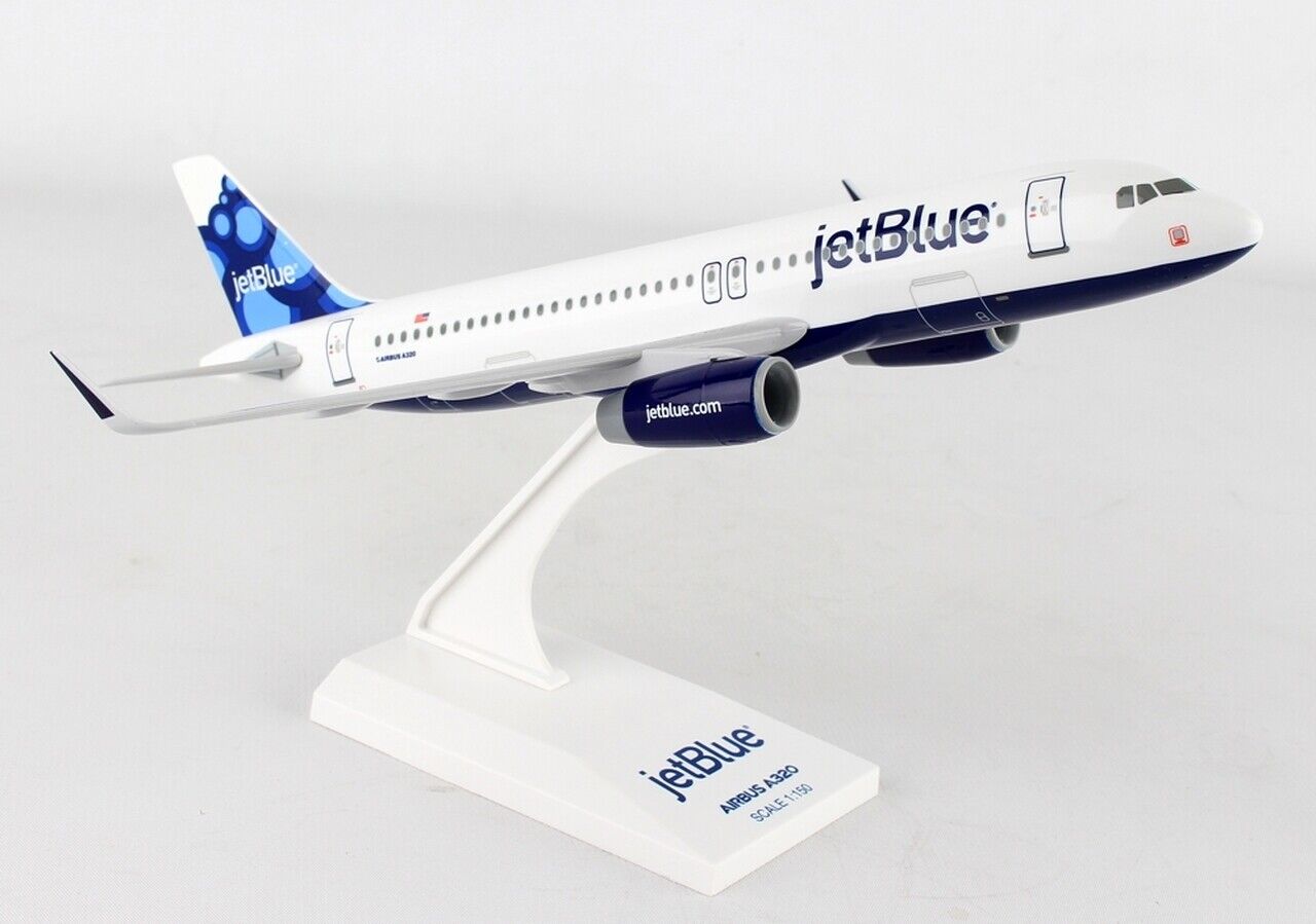 JETBLUE Airways BLUEBERRIES Livery Airbus A320 SOLID Model 1/150 Airplane SKR963