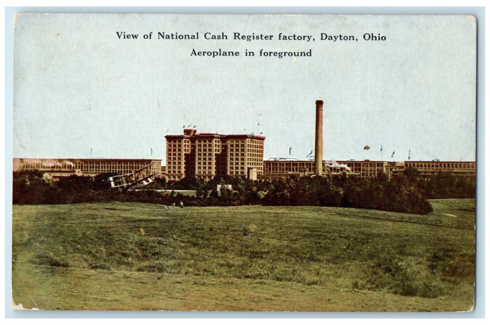 c1950\'s View of National Cash Register Factory Dayton Ohio OH Vintage Postcard