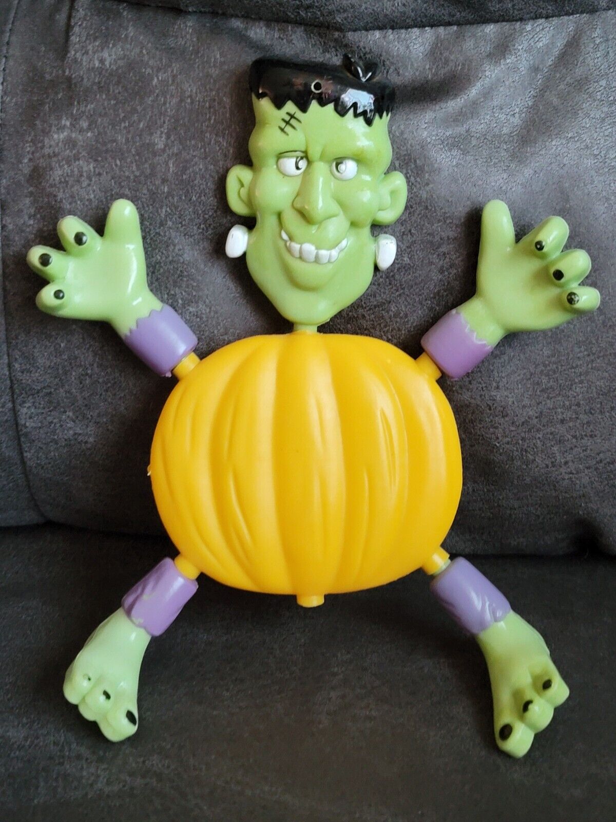 Vintage Halloween Frankenstein Pumpkin blow mold decoration