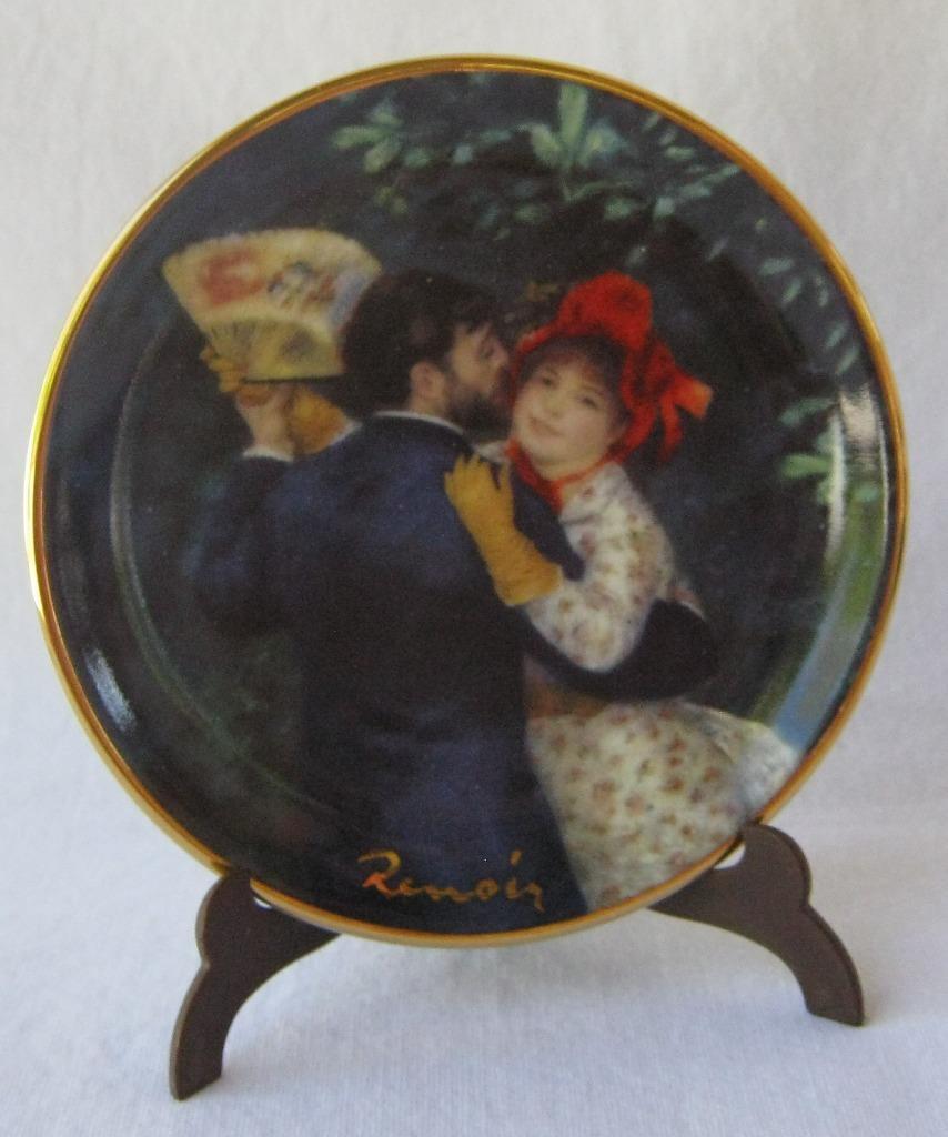 Goebel Germany Artis Orbis A Renoir DANSE EN CHAMPAGNE Porcelain Plate