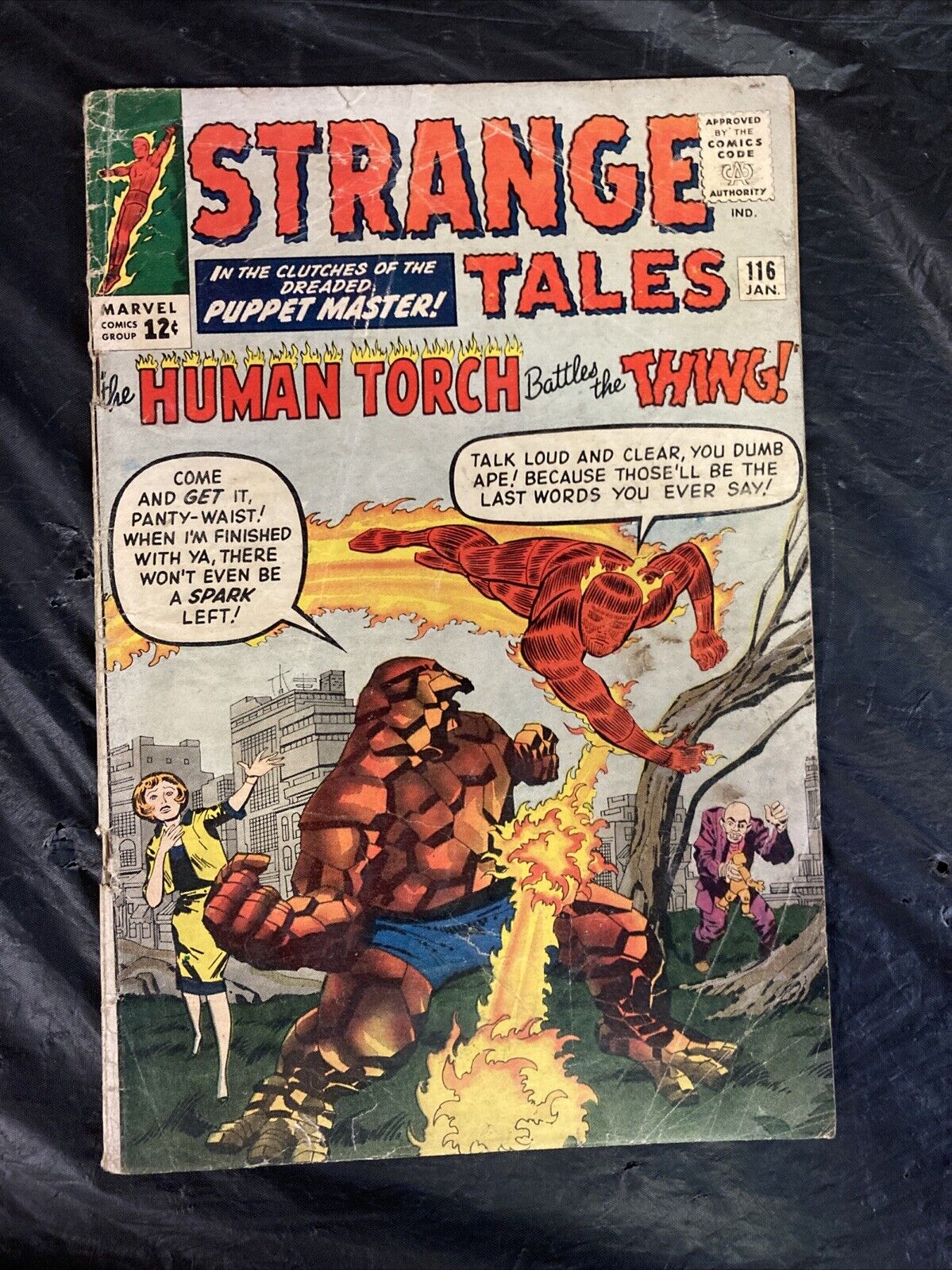 Strange Tales #116 Marvel Comic 1964 2nd App  Of Nightmare 2nd App Of Wong