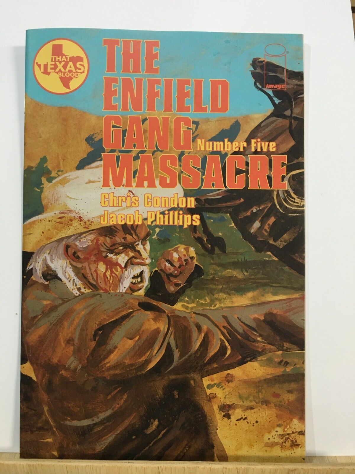 Enfield Gang Massacre #5 image comics newsprint 2023 first print NM