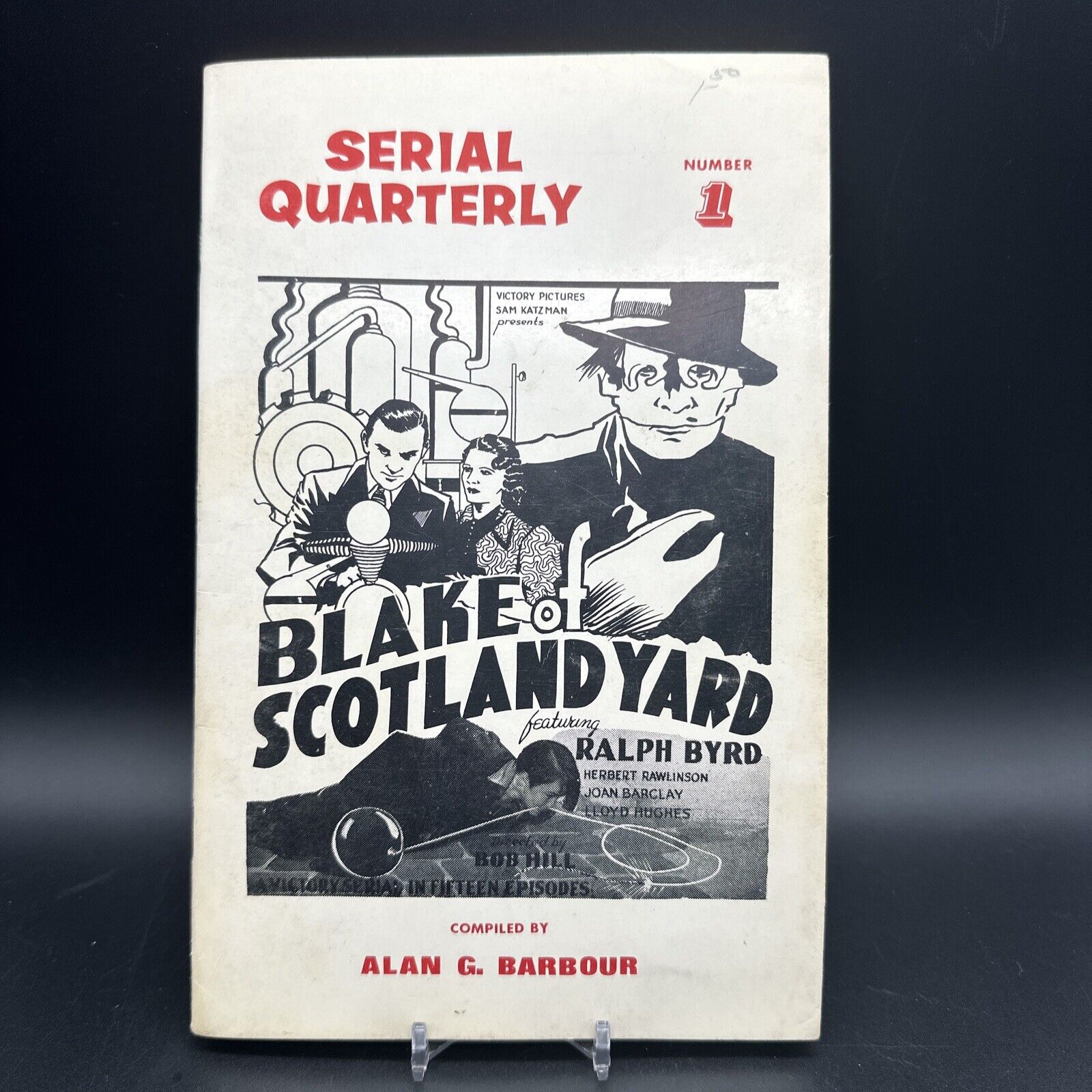 Serial Quarterly #1 1966 Superman Blake of Scotland Yard Alan G Barbour VG