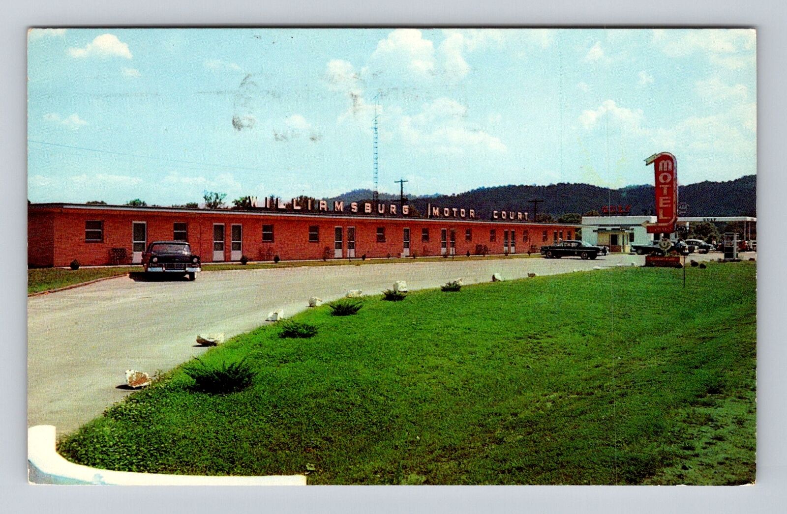 Williamsburg KY-Kentucky, Williamsburg Motor Court, Vintage c1963 Postcard