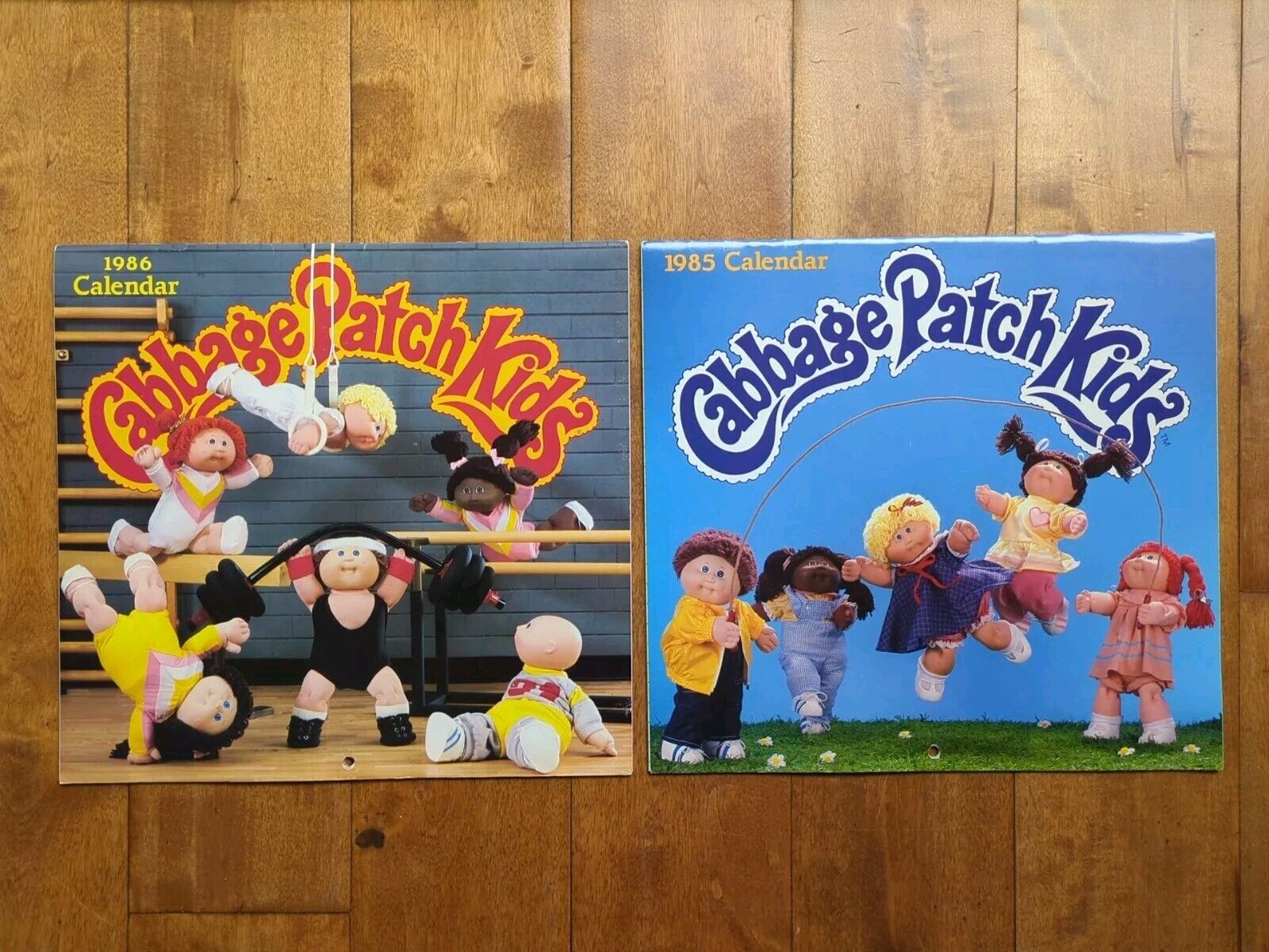 Cabbage Patch Kids Vintage 1986 & 1985 Calendar Lot