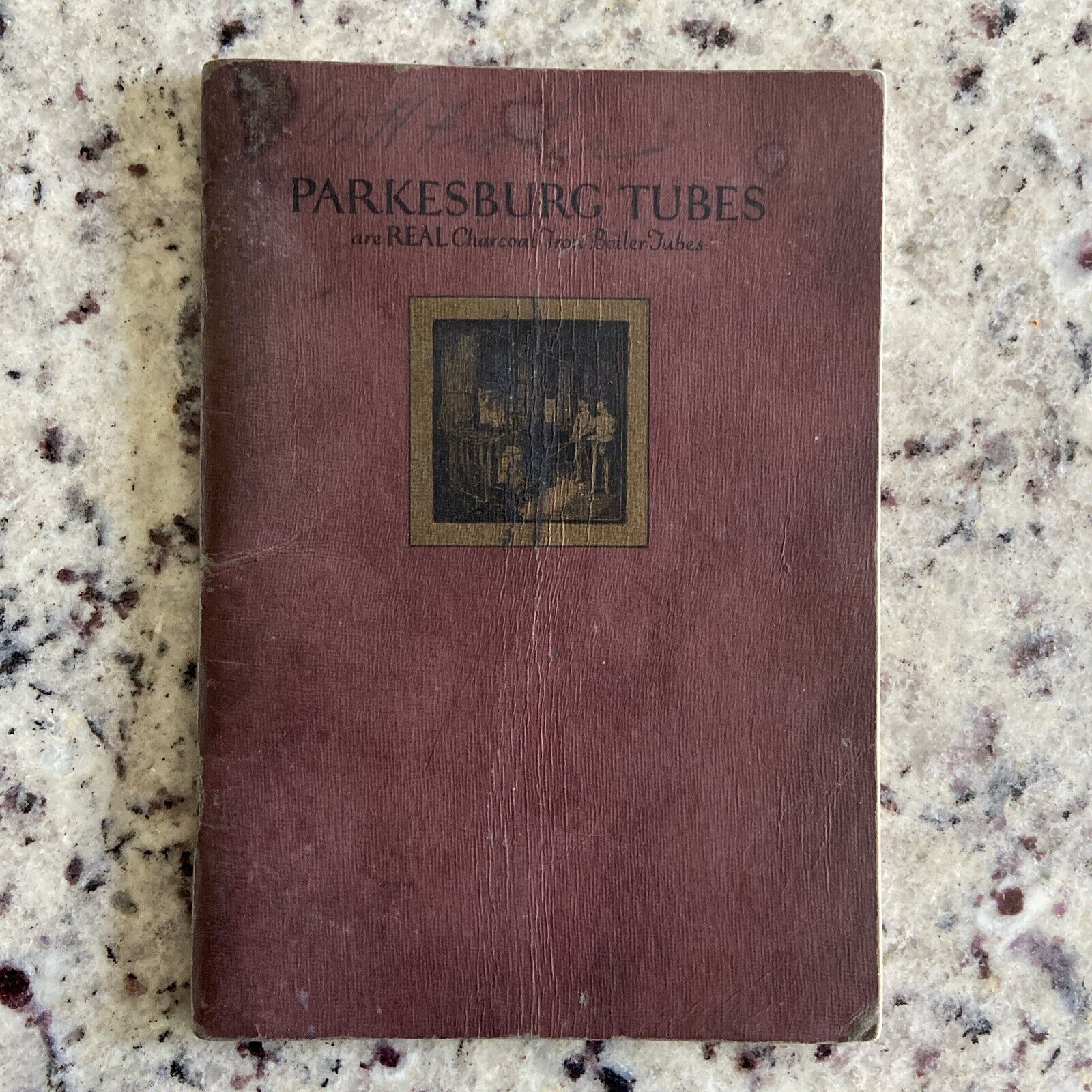 Antique 1923 Parkesburg Iron Co PA Charcoal Iron Boiler Tubes Advertising Guide
