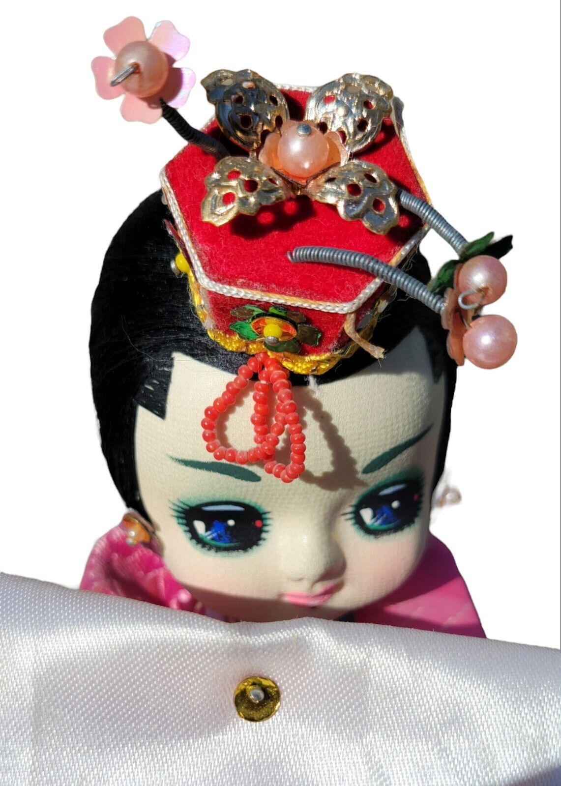 Stunning Vintage Big Eyes Korean Made Geisha or Bride 8\