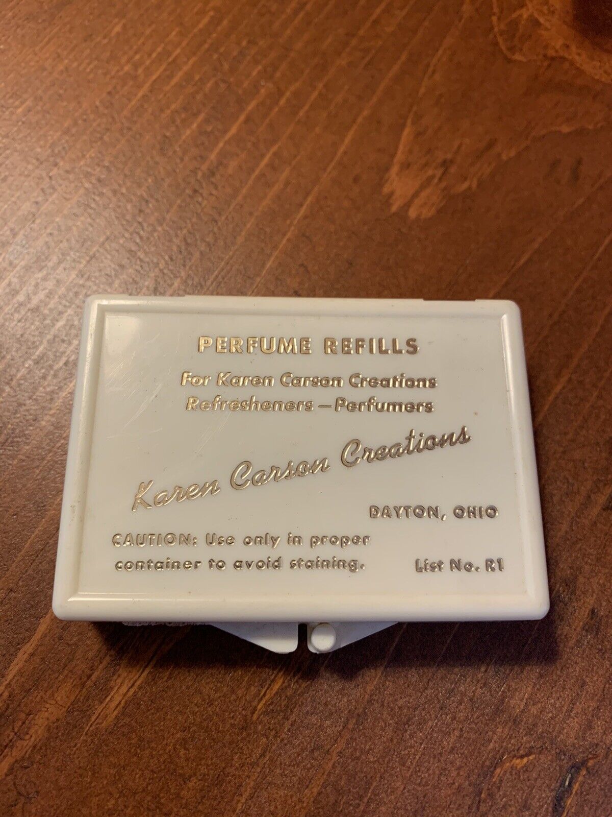 Vintage Karen Carson Creations Perfume Refresheners Refill 6 Original Case