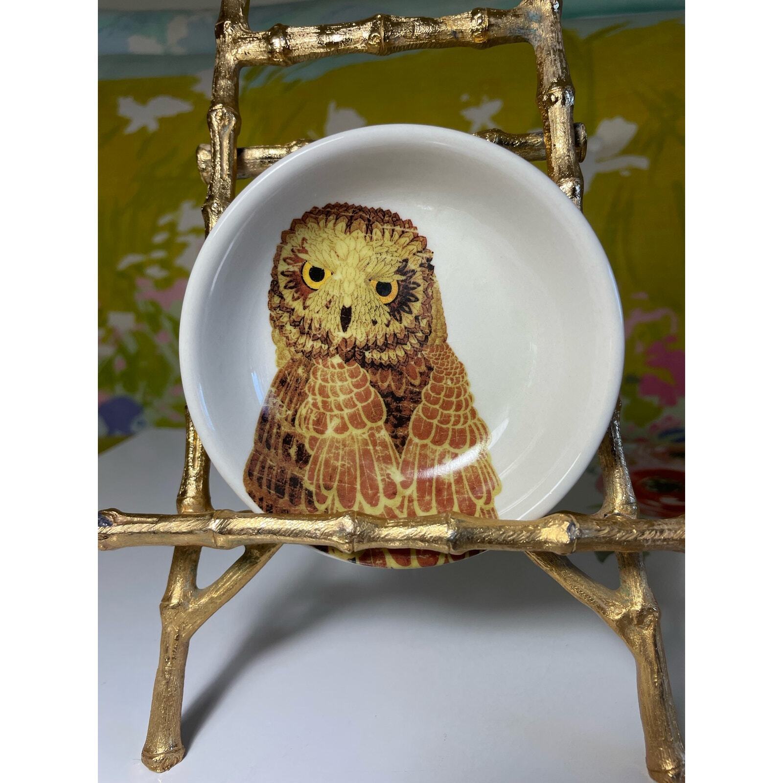 Creative CO-OP Owl Trinket Dish Basin