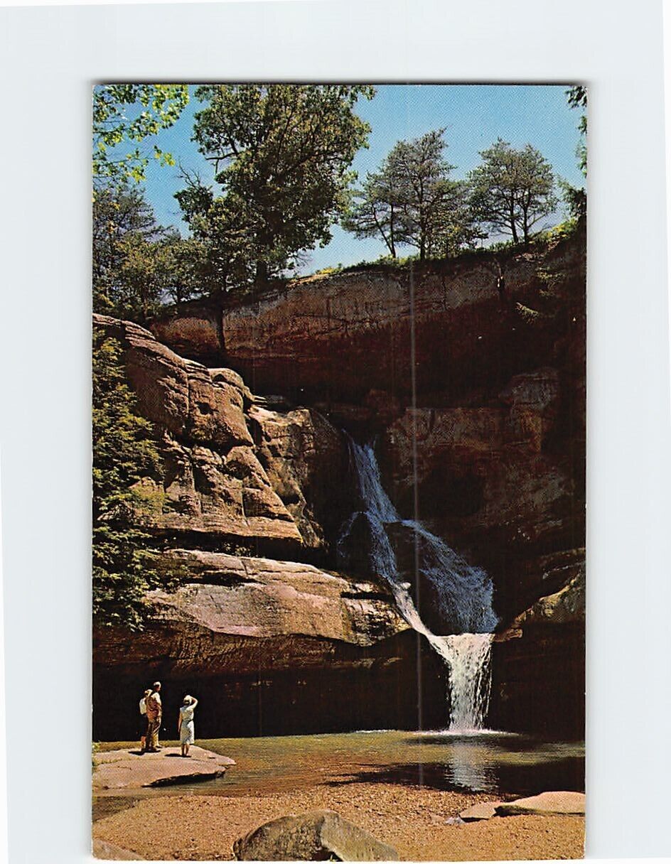 Postcard Cedar Falls, Hocking State Park, Logan, Ohio