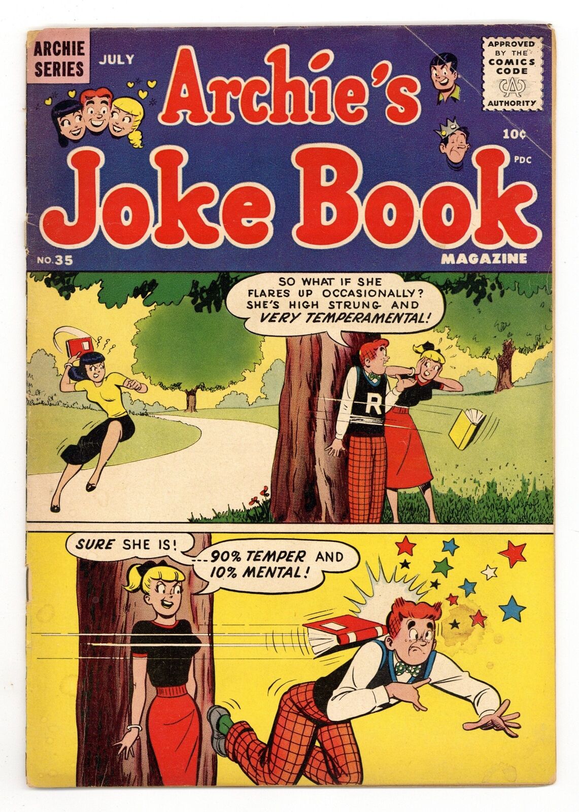 Archie\'s Joke Book #35 GD 2.0 1958