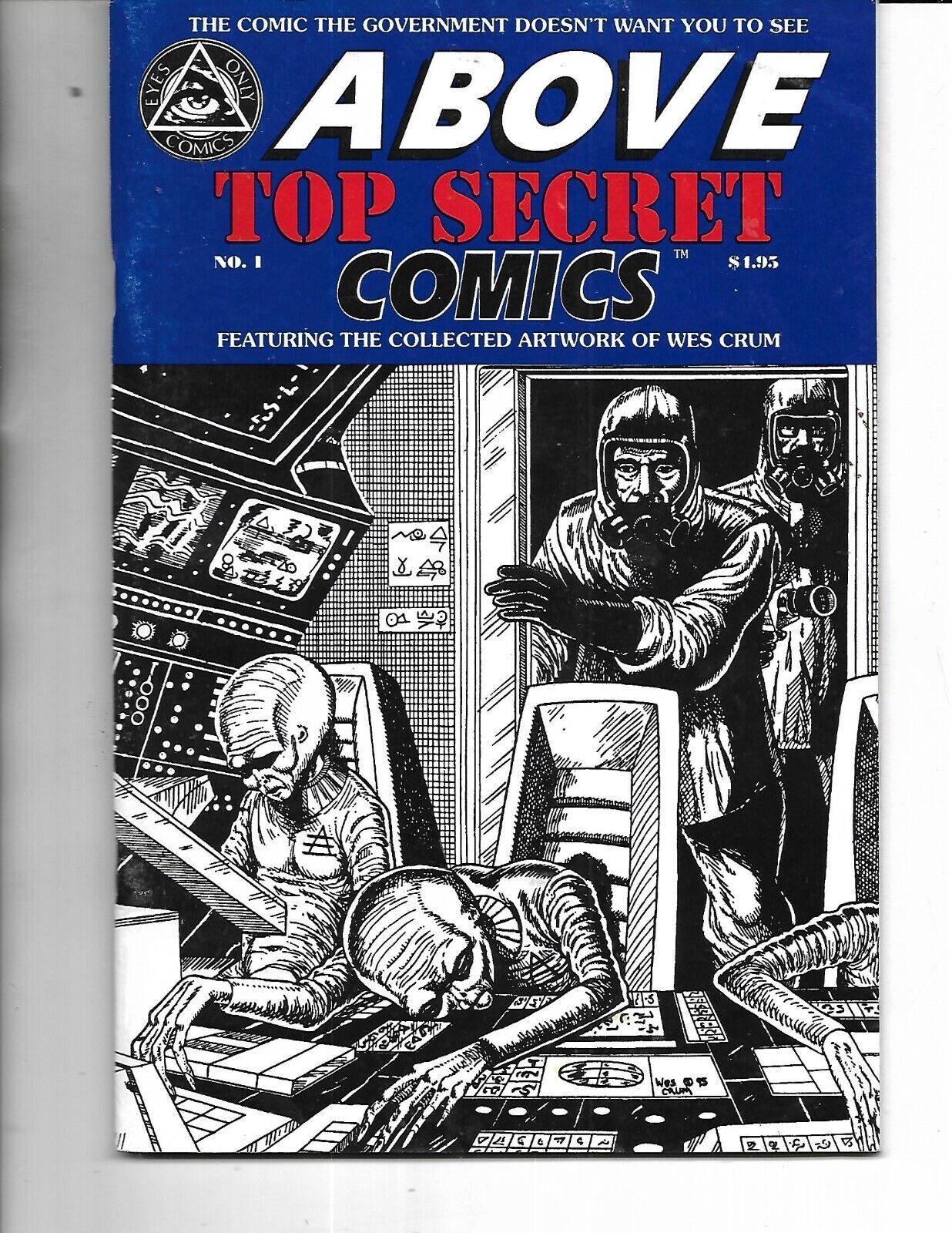 ABOVE TOP SECRET COMICS #1 - VERY GOOD PLUS COND.