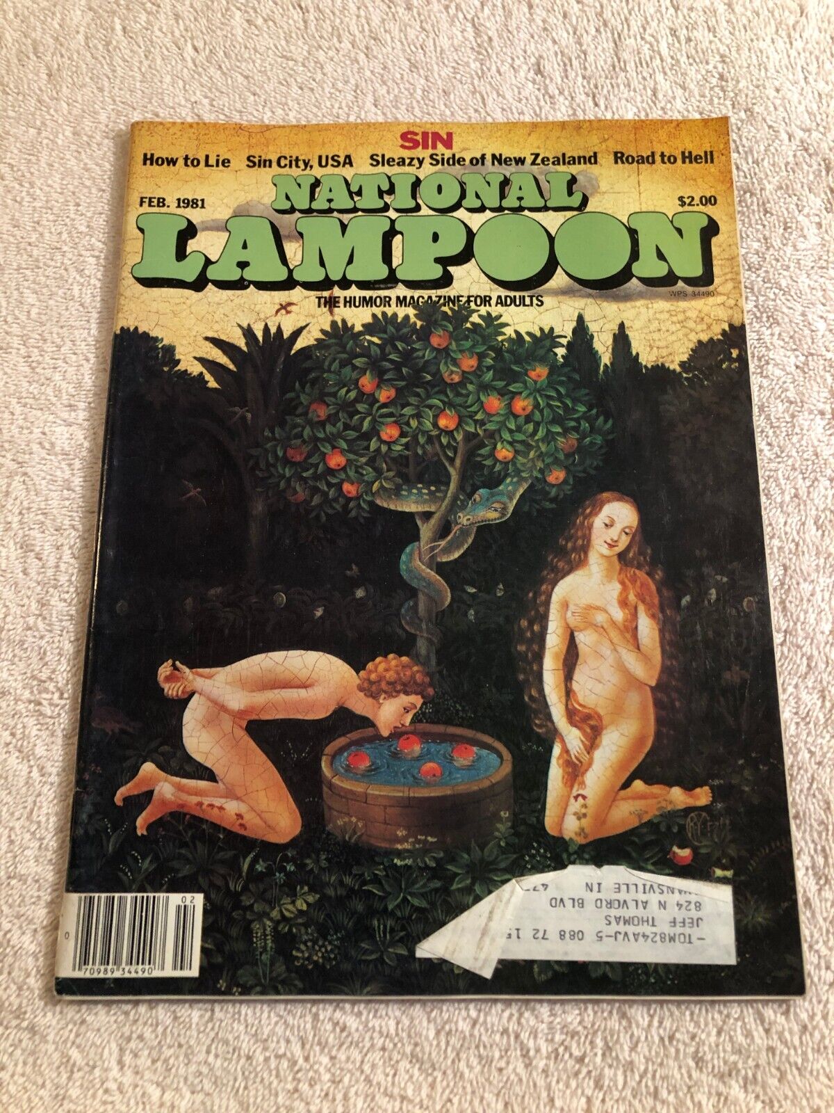National Lampoon Magazine February  1981