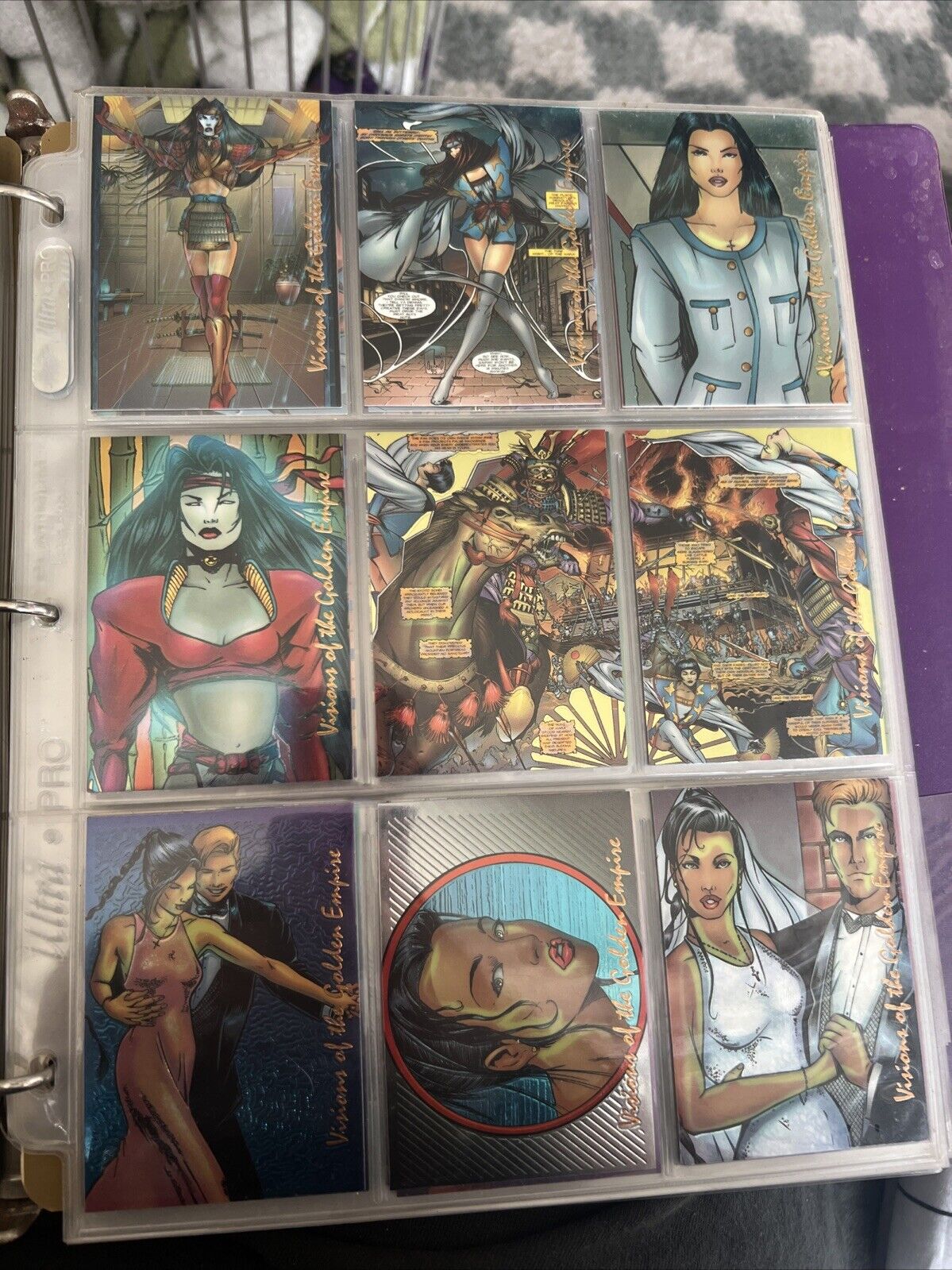 Comic Images Trading Cards SHI 90 Card All Holochrome Set 1996