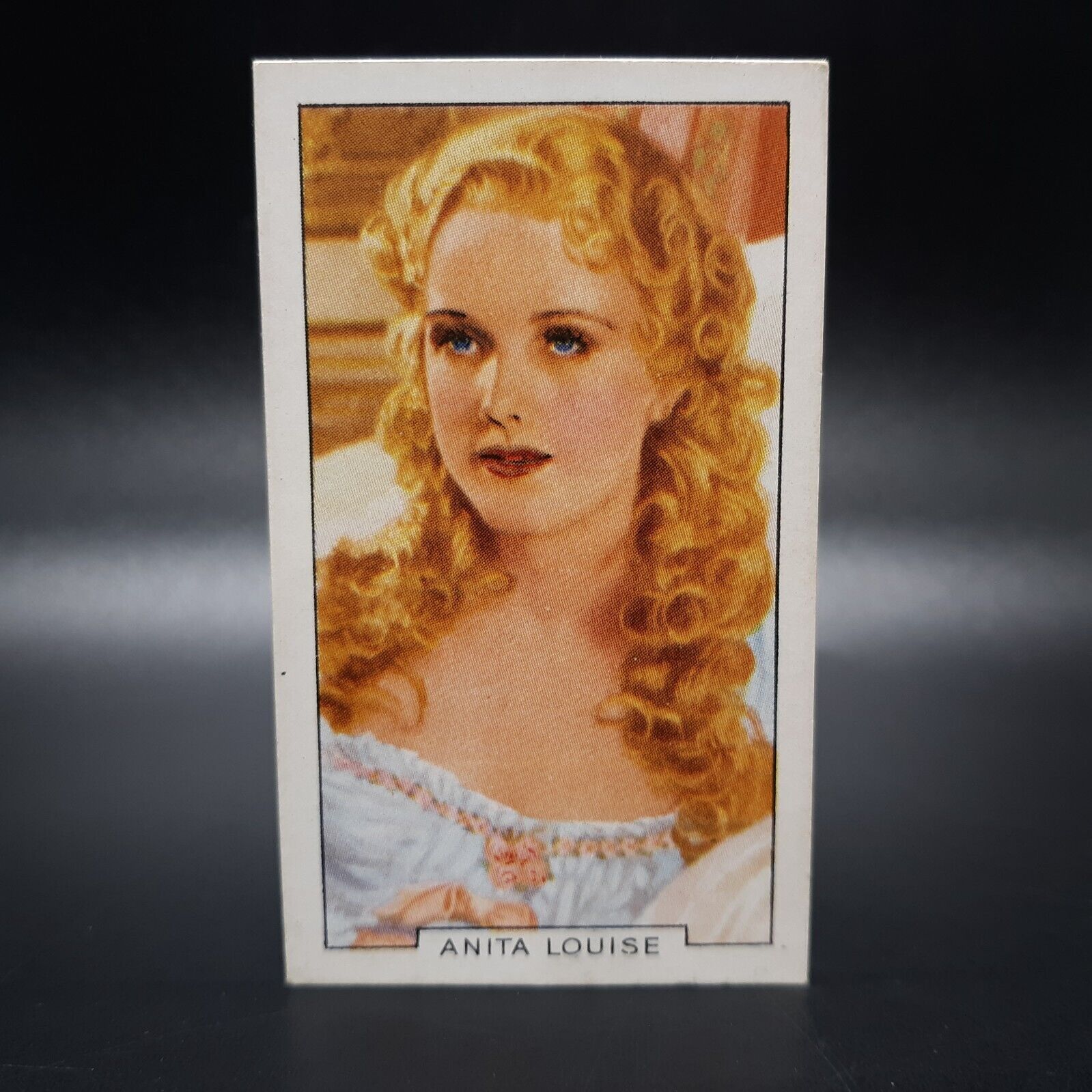 1935 Gallaher Portraits Of Famous Stars #37 Anita Louise Cigarette Tobacco Card