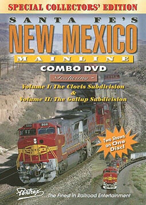 Santa Fes New Mexico Mainline Combo DVD by Pentrex