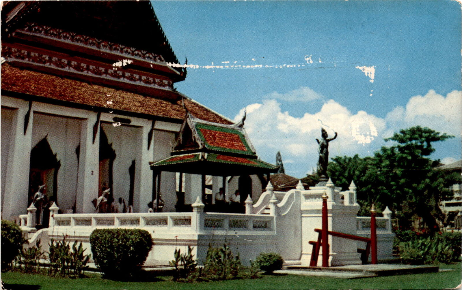 2nd King\'s Palace, Bangkok: Stunning scenery, rich history. postcard