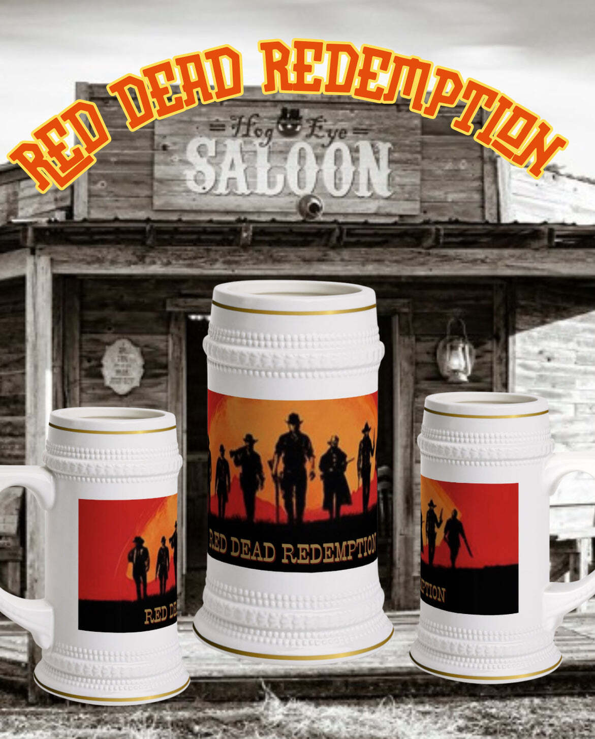 Red Dead Redemption Limited Edition Beer Stein Mug