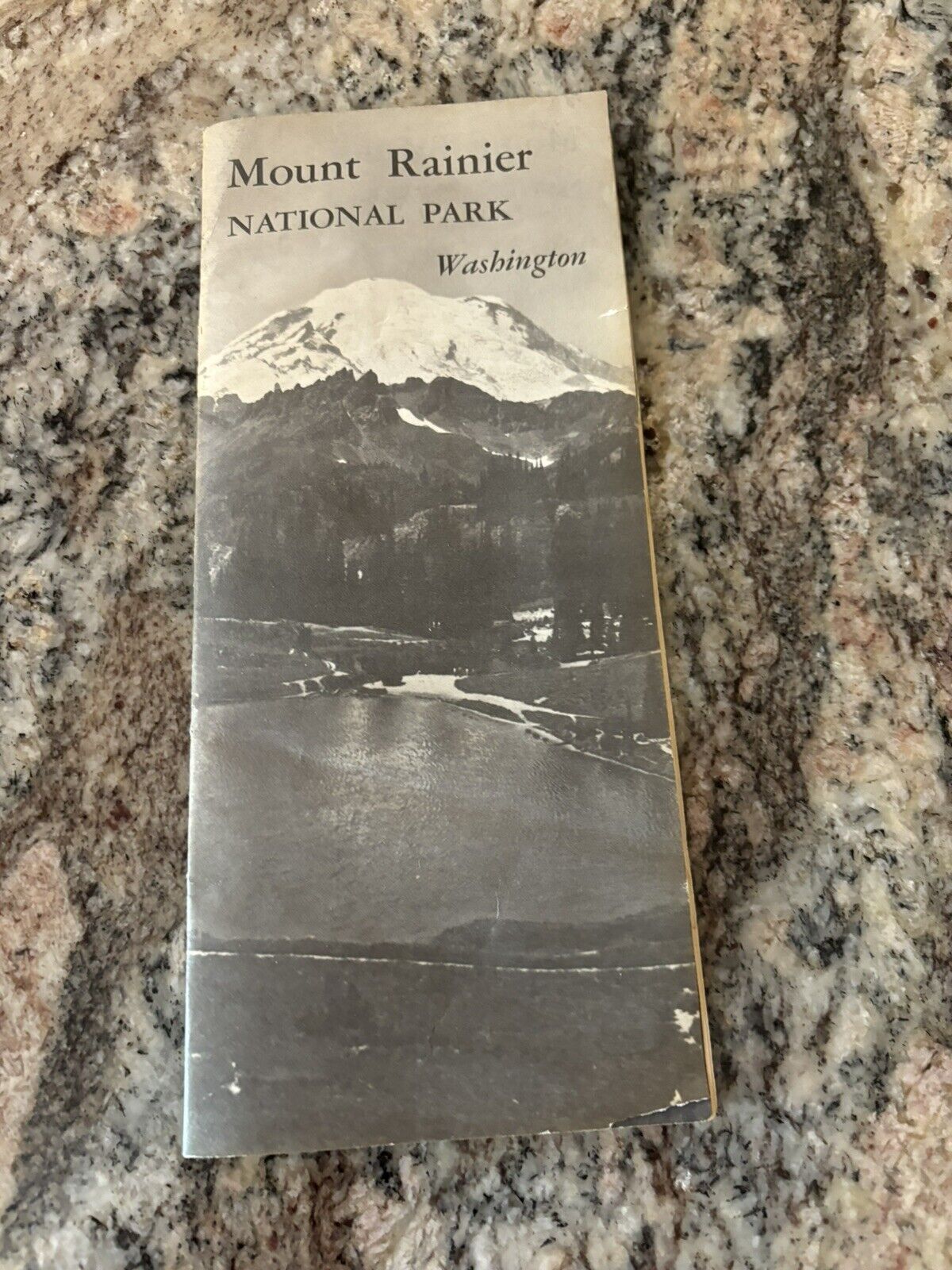 1960s Mt. Rainier Brochure Vintage Washington State