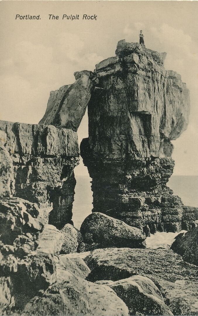 PORTLAND - The Pulpit Rock Postcard - England