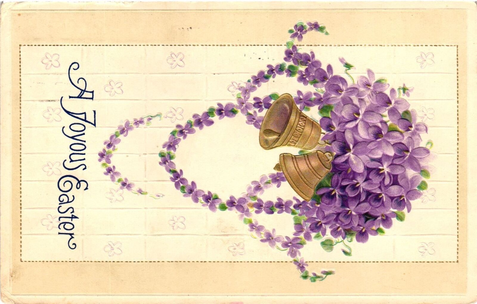 Vintage Postcard- A Joyous Easter