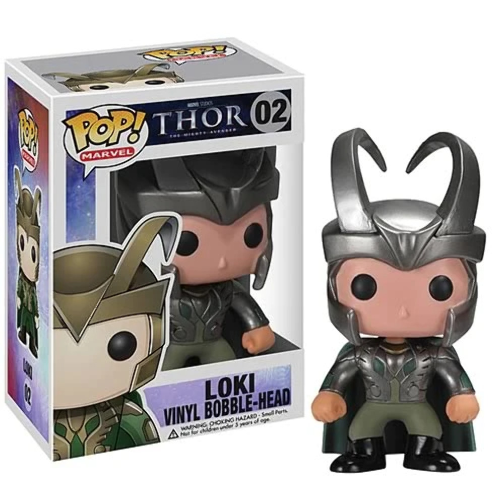 Funko POP Marvel: Thor The Mighty Avenger - Loki (Damaged Box) #02