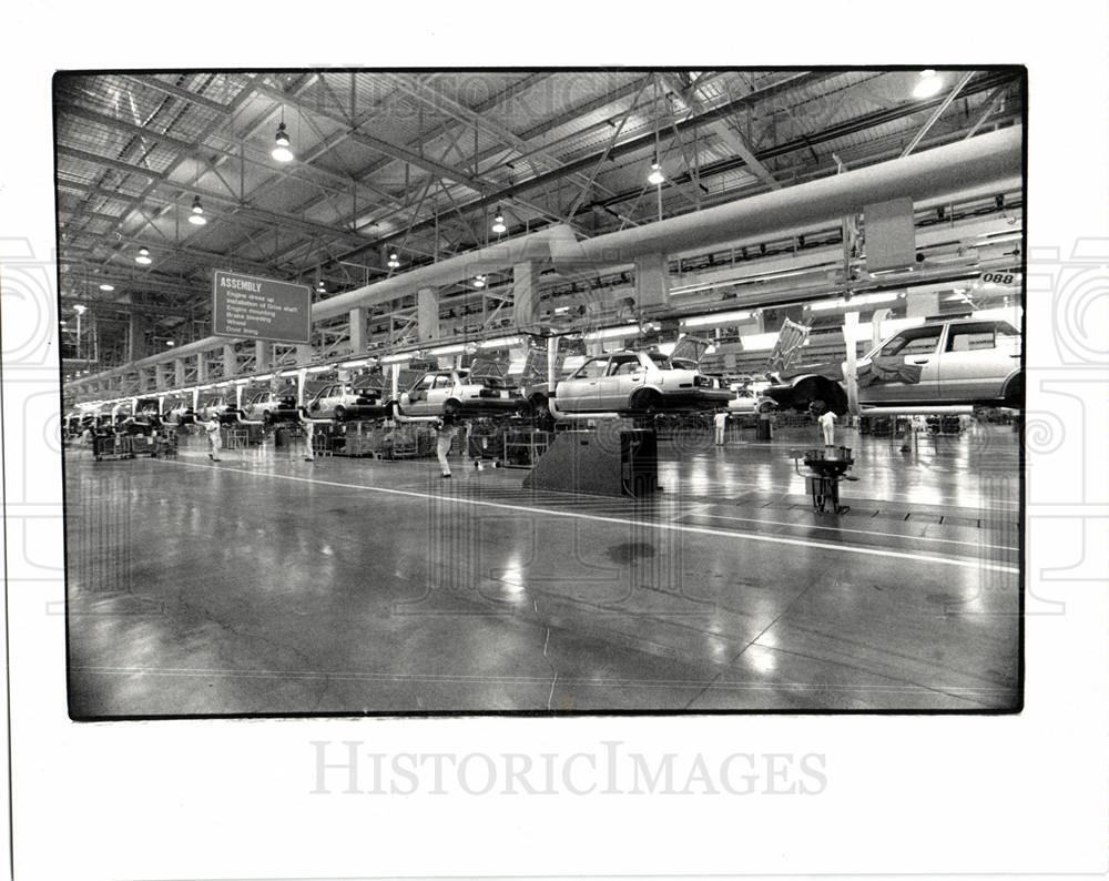 1999 Press Photo Honda Marysville, Ohio Plant - dfpb87129