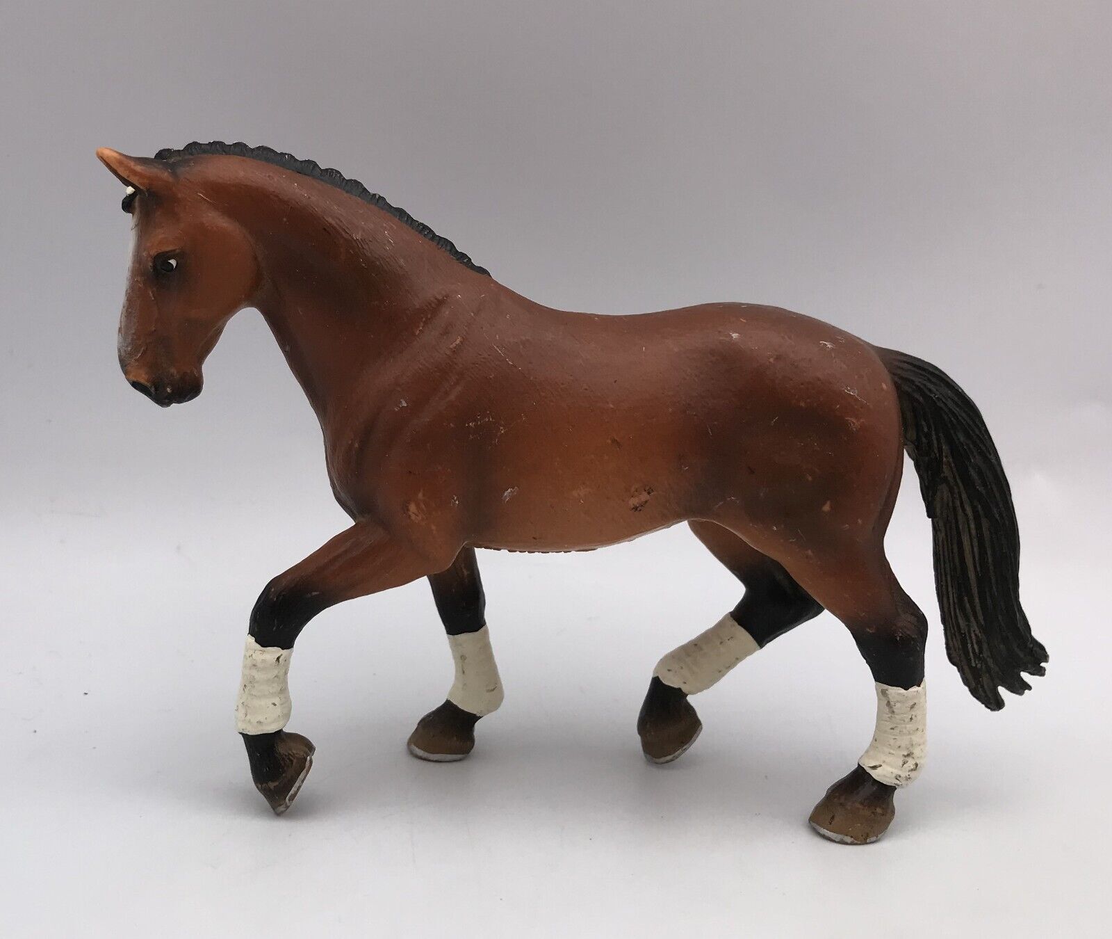 Schleich Brown Dressage HANOVERIAN MARE Horse Animal figure 2004 Retired 13296