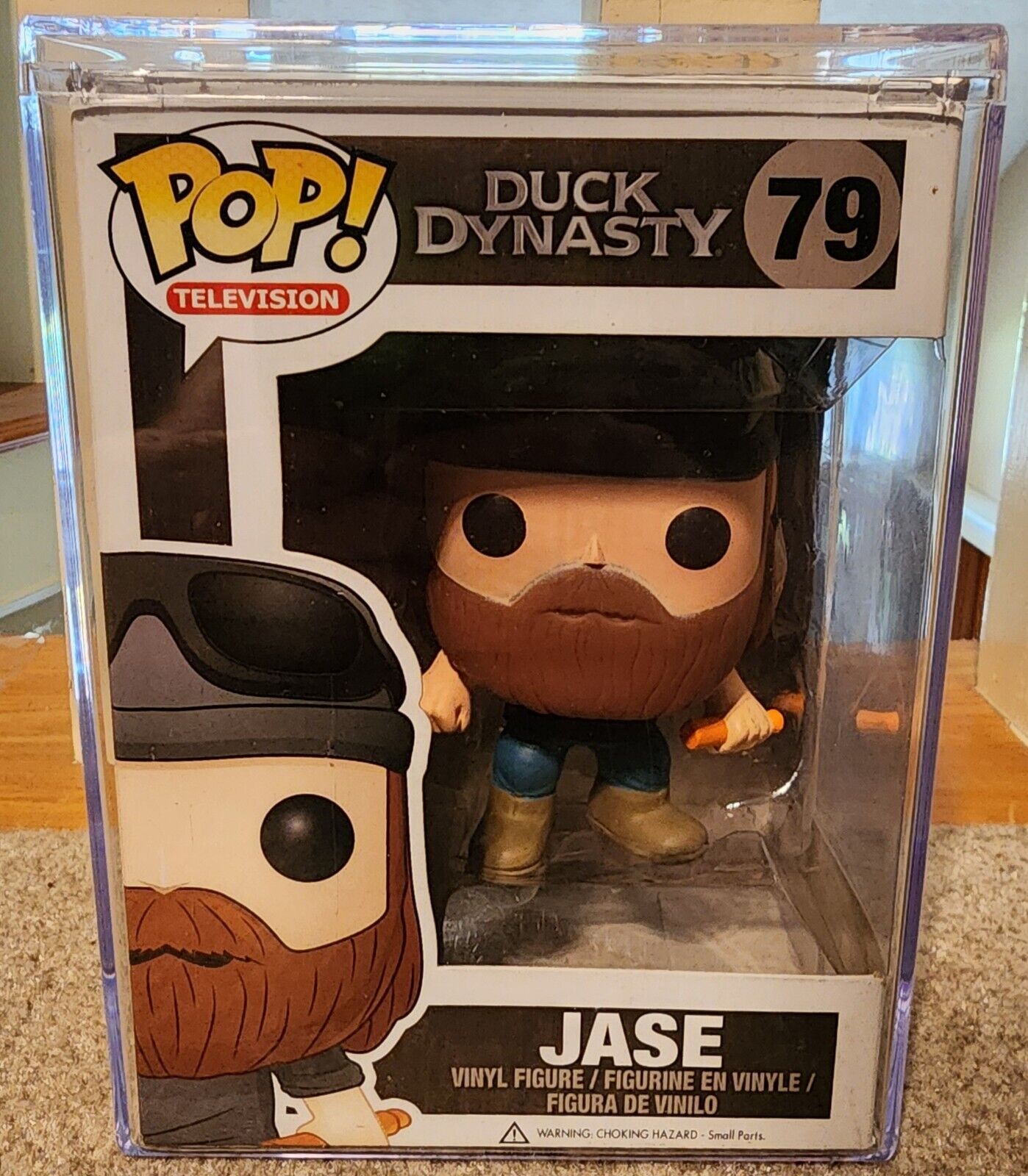 VAULTED Jase Duck Dynasty Funko Pop #79 Television TV Robertson A&E Pop Reality