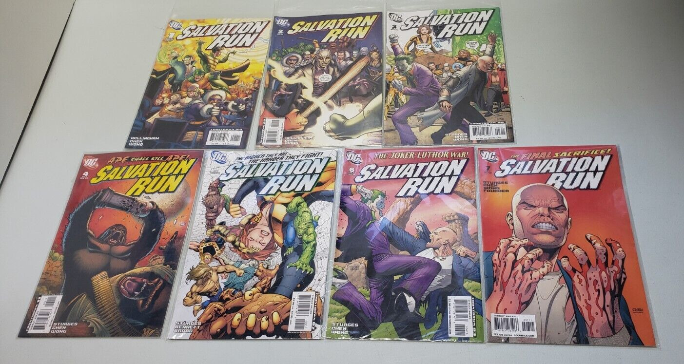 2008 Salvation Run #1-7 Complete Series - DC COMICS