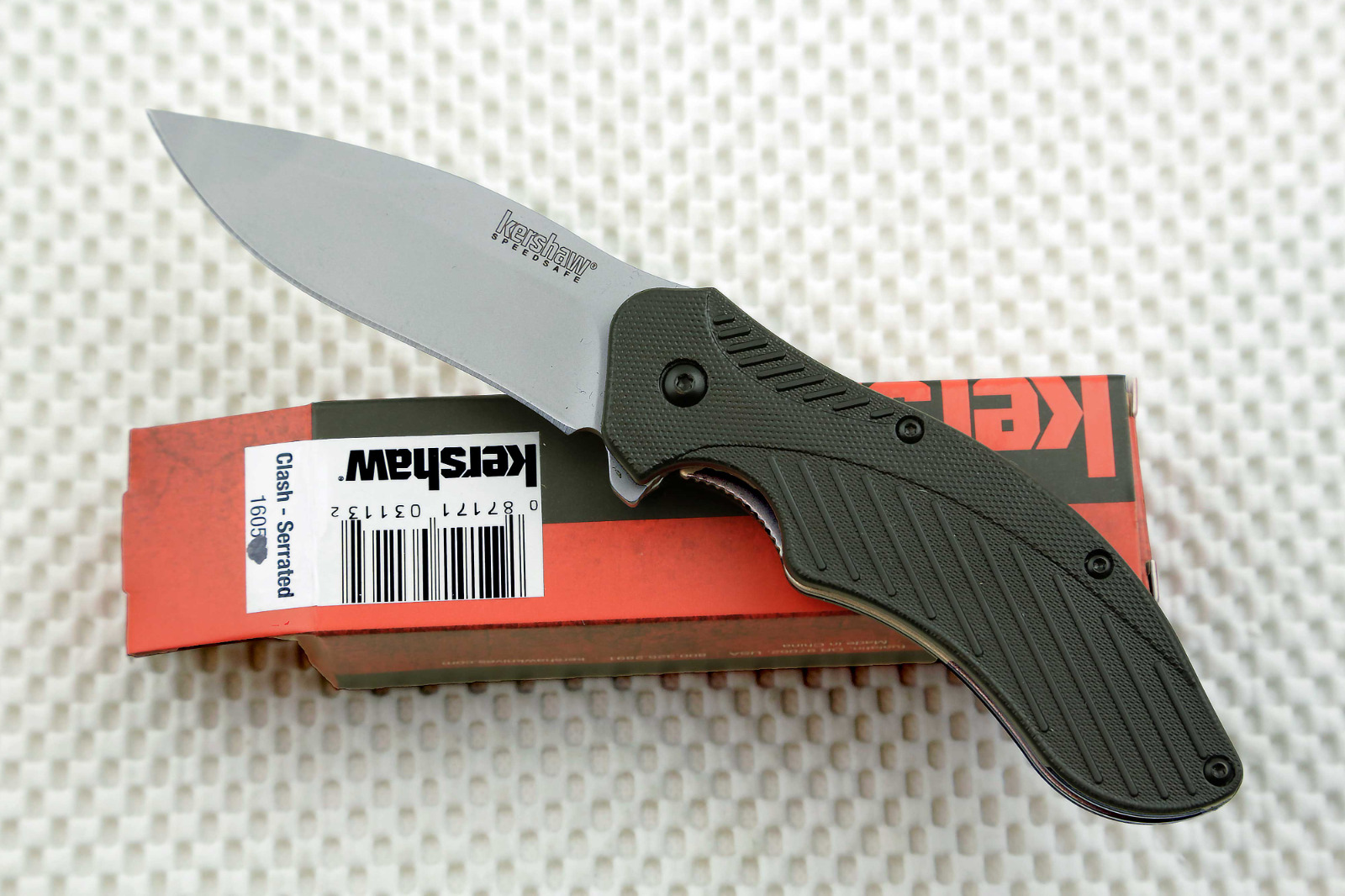 * 1605 Kershaw Clash Pocket Knife *NEW in Box* assisted opener liner lock