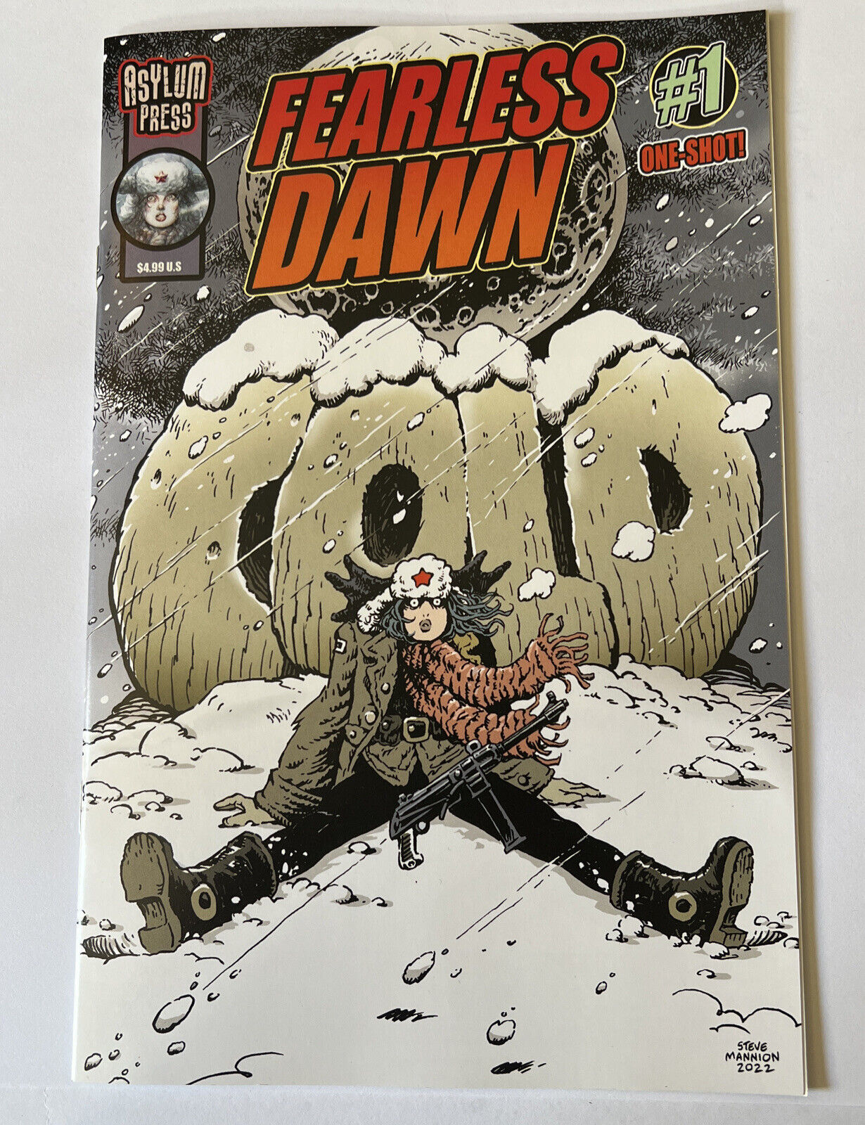 Fearless Dawn: COLD #1B One-shot Set Asylum Press 2023 NM-Steve Mannion Comics