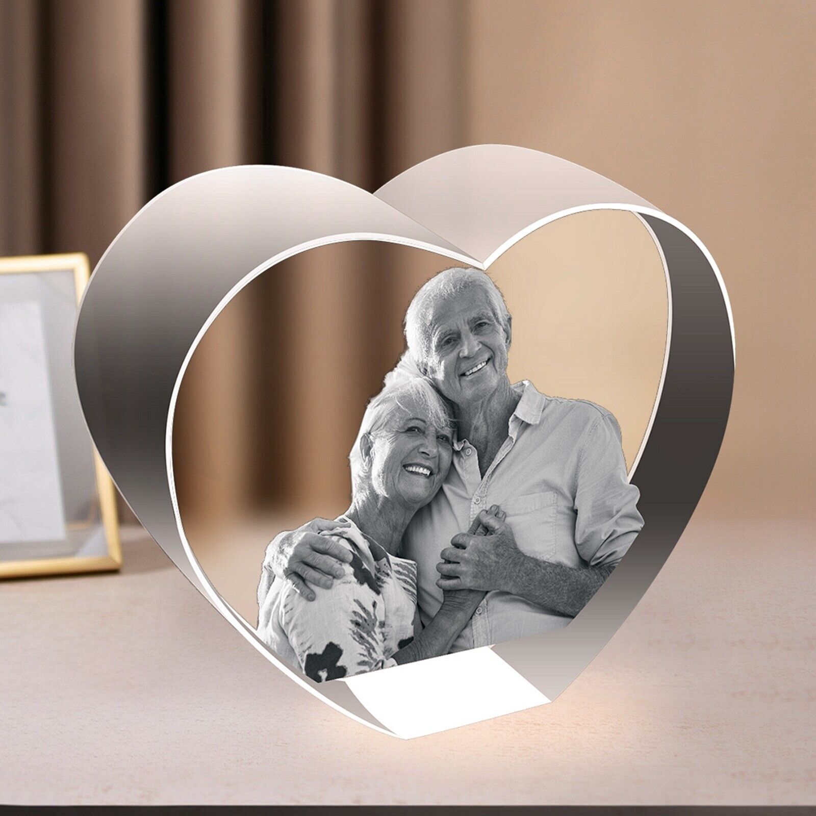 Personalized 3D Crystal Photo Gift For Birthday Anniversary Mother\'s Day Gifts