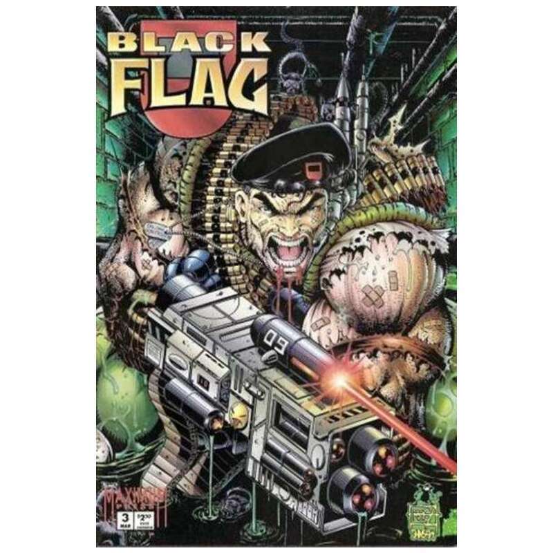 Black Flag #3 in Near Mint condition. Maximum comics [q,