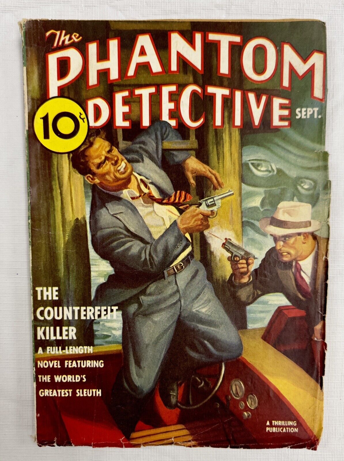 Phantom Detective Pulp September 1938 The Counterfeit Killer