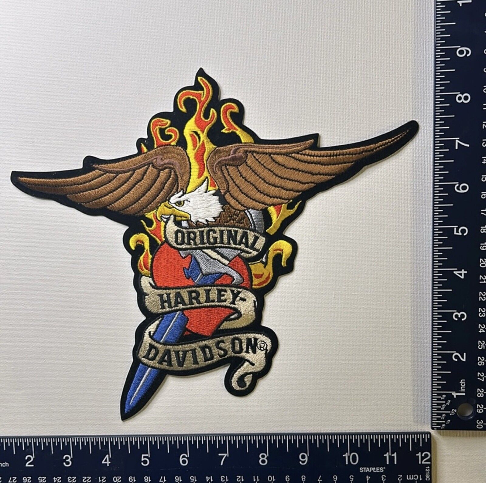 Authentic Vintage Harley-Davidson Patches / Emblems XL