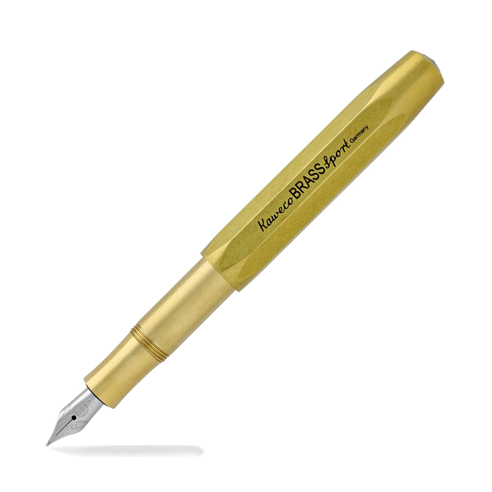 Kaweco Sport Fountain Pen - Raw Brass - Fine Point