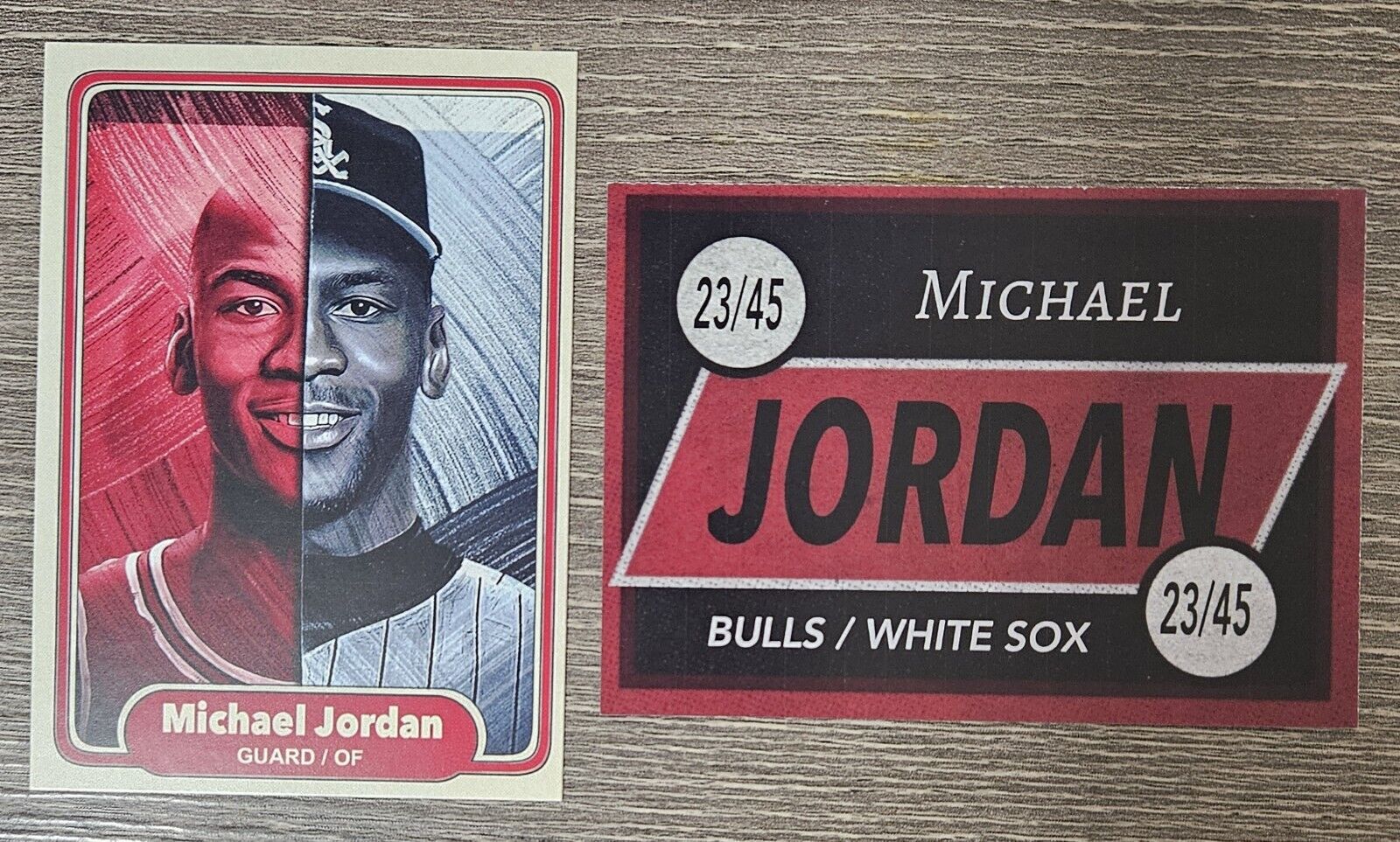 MICHAEL JORDAN Custom Art Card