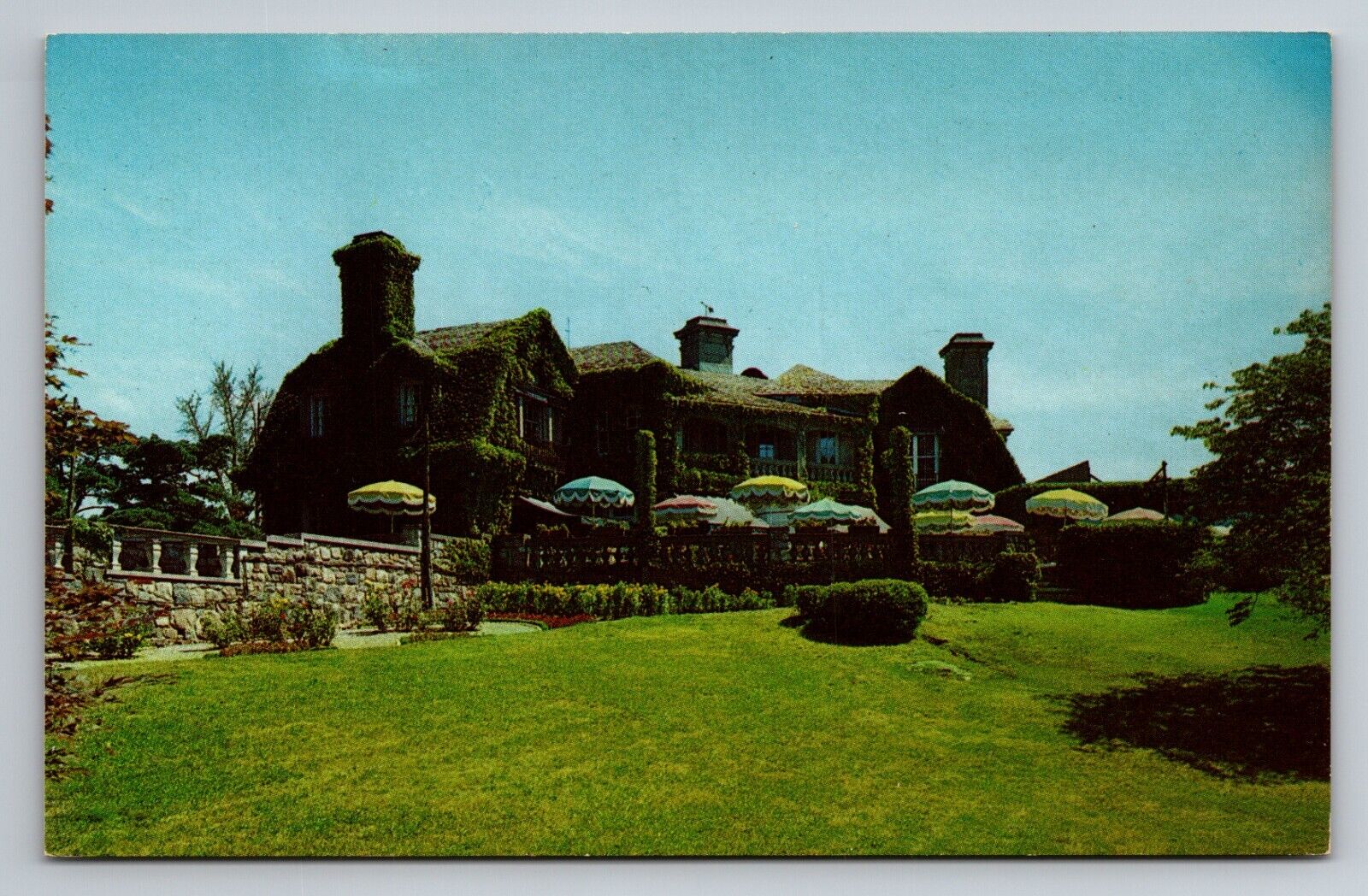 Tappan Hill Restaurant Tarrytown New York Vintage Unposted Postcard