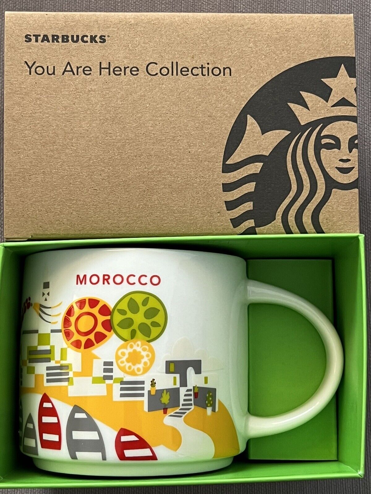 Starbucks Morocco You Are Here Collection Mug