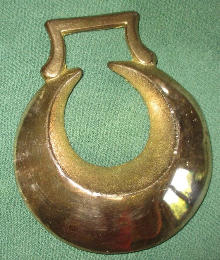 Vintage Horse Brass Medallion-Bridle Ornament